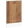 vidaXL Panel para lavavajillas Porto 45x1,5x57 cm madera contrachapada madera vieja