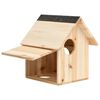 vidaXL Casa para ardillas madera maciza de abeto 26x25x29 cm