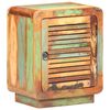 vidaXL Mesita de noche de madera maciza reciclada 40x30x50 cm
