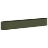 vidaXL Cama de Jard&iacute;n Elevada Verde oliva 300 x 40 x 40 cm Acero