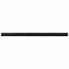 vidaXL Sellos de cepillo de puerta atornillables 12 uds. Negro 100 cm