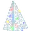 vidaXL &Aacute;rbol de Navidad con 100 LED Multicolor 120 cm Acr&iacute;lico