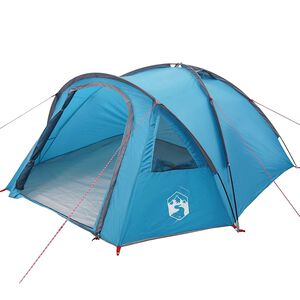 vidaXL Tienda de camping con techo Azul 308 x 268 x 130 cm Poli&eacute;ster