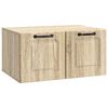 vidaXL Mueble para TV de pared Roble Sonoma 59,5 x 41 x 30 cm