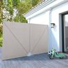 vidaXL Toldo lateral plegable terraza color crema 300x200 cm