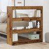 vidaXL Estantería para libros Madera vieja 100 x 30 x 103 cm