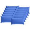 vidaXL Funda de almohada 12 uds. HOUTEN Azul Royal 40 x 80 cm