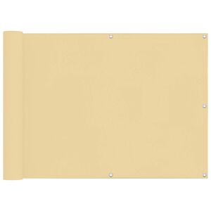 vidaXL Pantalla de Balc&oacute;n Oxford alu recubierto de PU