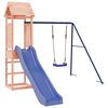 vidaXL Parque infantil de exterior madera maciza Douglas