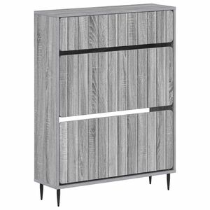 vidaXL Armario Zapatero ZWOLLE 78 x 24 x 103 cm Madera de ingenier&iacute;a