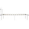 vidaXL Estructura de cama sin colchón metal blanco 100x200 cm