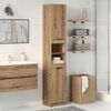 vidaXL Armario de baño madera ingeniería roble artisan 32x34x188,5 cm