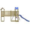 vidaXL Parque infantil de exterior madera de pino impregnada