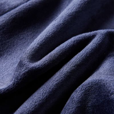 Pantalón infantil terciopelo azul oscuro 92