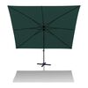 vidaXL Parasol verde voladizo de aluminio 3x4 m