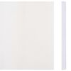 vidaXL Panel de valla de PVC blanco 35x0,19 m