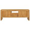 vidaXL Mueble para TV de madera maciza de teca 120x32x45 cm