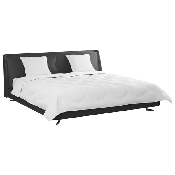 vidaXL Juego de Edred&oacute;n con almohada 3 pcs Microfibra y Plumas de Pato