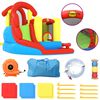 Happy Hop Castillo hinchable con tobog&aacute;n y piscina 280x319x211 cm