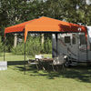 vidaXL Carpa Tipo Dosel Pop-up Naranja 300 x 300 cm tela