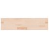 vidaXL Tabla de estanter&iacute;a madera maciza roble sin tratar 80x20x2,5 cm