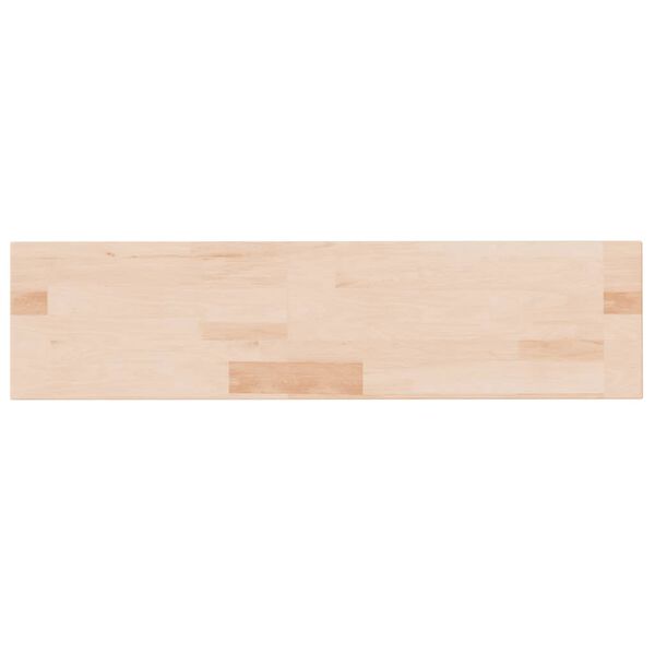 vidaXL Tabla de estanter&iacute;a madera maciza roble sin tratar 80x20x2,5 cm