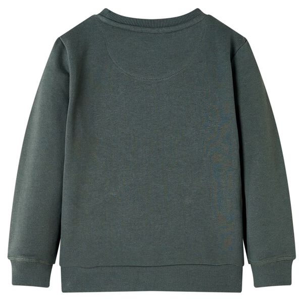 Sudadera infantil caqui oscuro 104