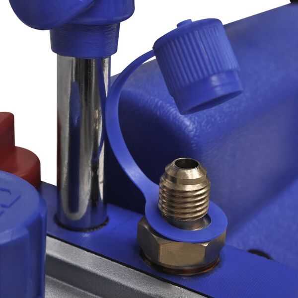 vidaXL C&aacute;mara de vac&iacute;o con bomba de una etapa 3,7 L