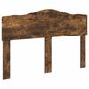 vidaXL Cabecero Roble ahumado Madera contrachapada