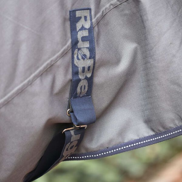 Covalliero Manta para caballos de exterior RugBe Zero gris 115 cm