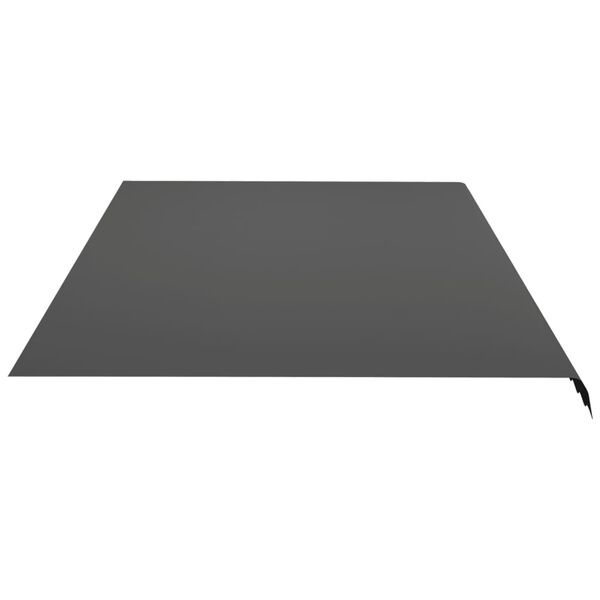 vidaXL Tela de repuesto para toldo gris antracita 6x3,5 m