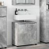 vidaXL Armario para lavabo de ba&ntilde;o Gris Concreto 60 x 30 x 60 cm