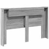 vidaXL Cabecero Gris Sonoma 160 x 16,5 x 103,5 cm Madera de ingenier&iacute;a