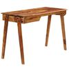 vidaXL Escritorio de madera maciza de acacia 118x50x76 cm