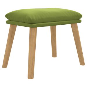 vidaXL Reposapi&eacute;s de terciopelo verde claro 45x29,5x35 cm