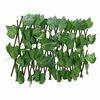 vidaXL Enrejado valla expansible de parra artificial verde 180x30 cm