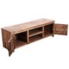 vidaXL Mueble para TV de madera maciza de acacia 120x35x40 cm