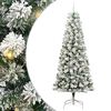 vidaXL &Aacute;rbol de Navidad artificial con ramas articuladas Verde y
