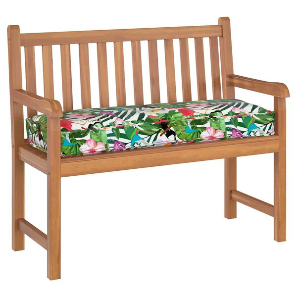 vidaXL Coj&iacute;n Floral Multicolor 120 x 40 x 8 cm Tela Oxford