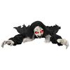 vidaXL Zombie rastreador de Halloween SPOOKA Negro 41 x 130 x 24 cm