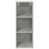 vidaXL Mueble colgante Gris Concreto 30 x 29,5 x 80 cm