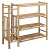 vidaXL Zapatero 88 x 27 x 80 cm Bamb&uacute; Natural
