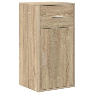 vidaXL Aparador con caj&oacute;n Roble Sonoma 38 x 34 x 75 cm