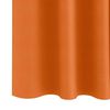 vidaXL Cortinas Opacas con Anillas 2 pcs Naranja Brillante