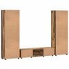 vidaXL Conjunto de mueble de TV con caj&oacute;n FLORIN Madera vieja