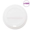 vidaXL Tapas para vasos de caf&eacute; de cart&oacute;n &Oslash;90 mm 350 y 475 ml 1000 uds
