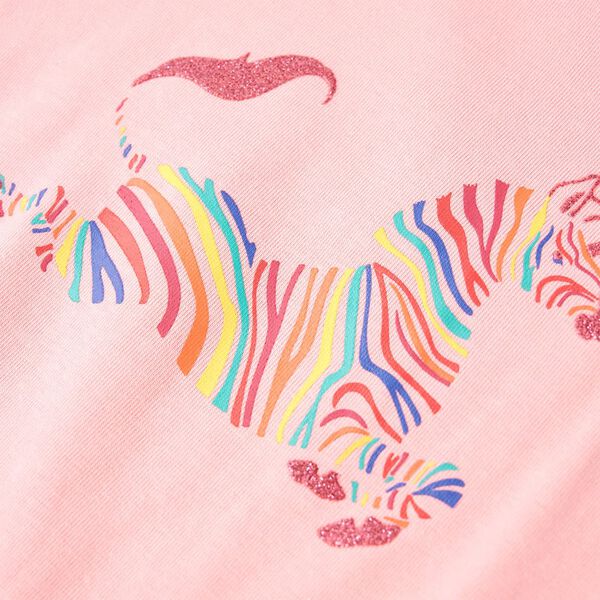 Camiseta infantil rosa 116