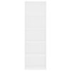 vidaXL Estantería de 5 niveles madera contrachapada blanca 60x30x189cm