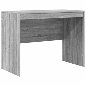 vidaXL Escritorio Gris Sonoma 100 x 50 x 76 cm
