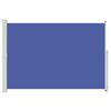 vidaXL Toldo lateral retr&aacute;ctil para patio azul 200x300 cm